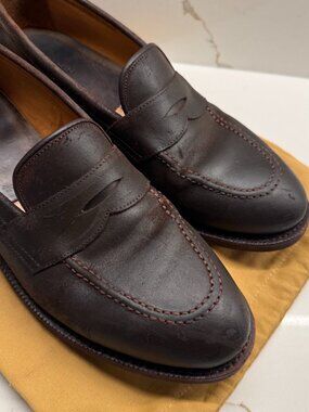 Meermin - Waxy Commander Penny loafer 7.5 UK= 8.5 US